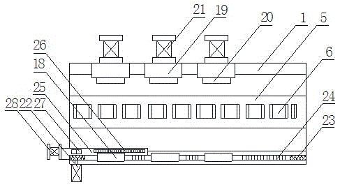 Full-automatic paper tube grinding and grooving device