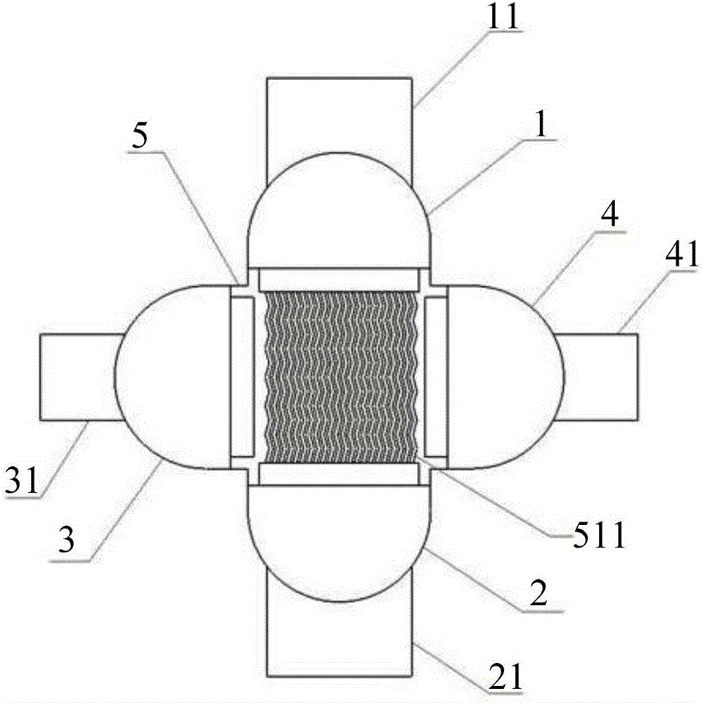 Printed circuit board type molten salt gas heat exchanger