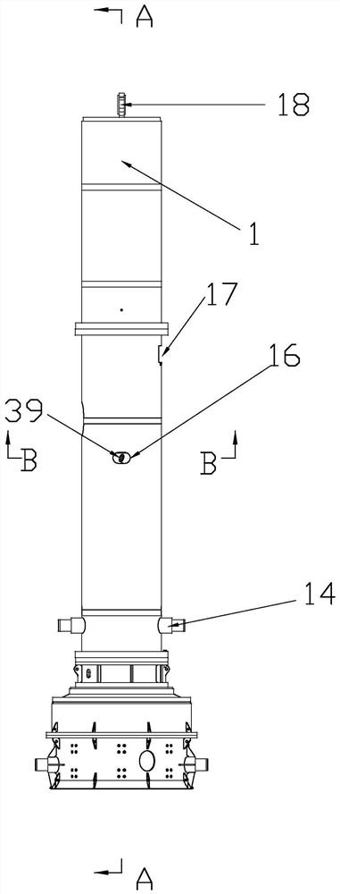 Round damping impact hammer with lubricating structure