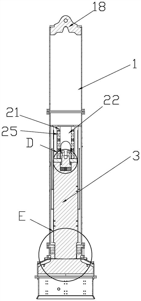 Round damping impact hammer with lubricating structure