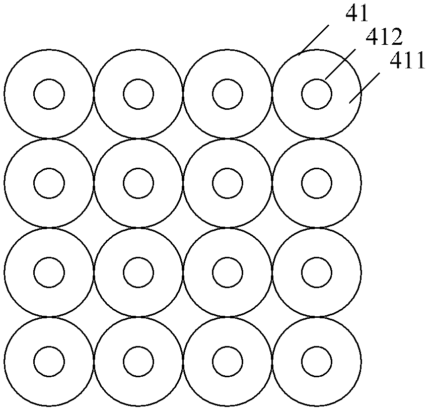 Light-emitting diode, electronic device and fabrication method