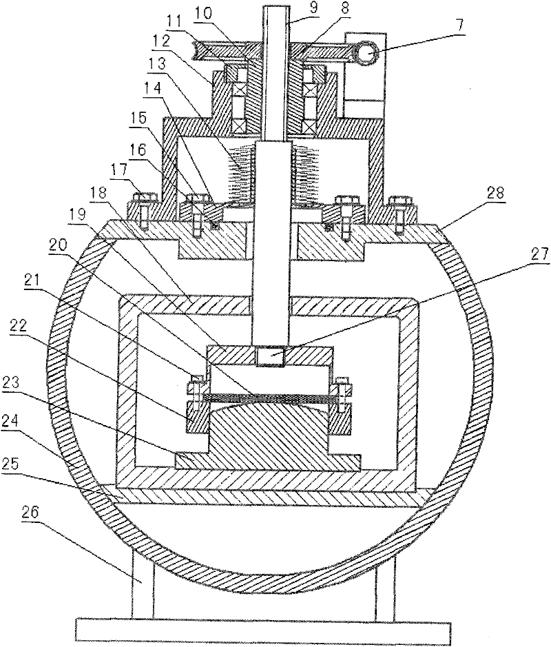 Device for preparing spherical solid-core microchannel plate