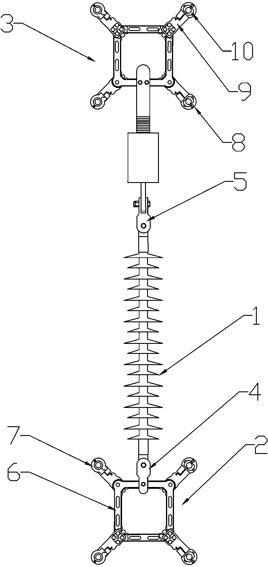 Shock-absorbing and anti-galling interphase spacers for transmission line conductors