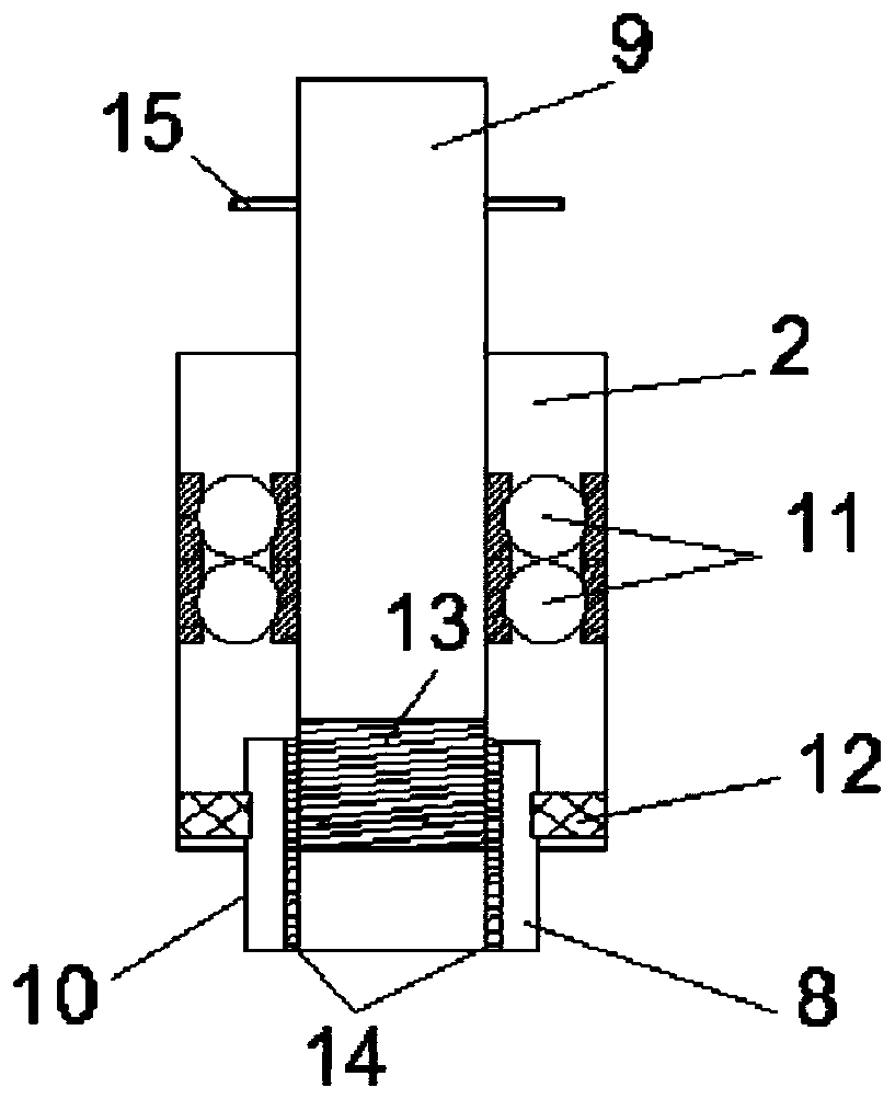 Mesh bearing test device and method