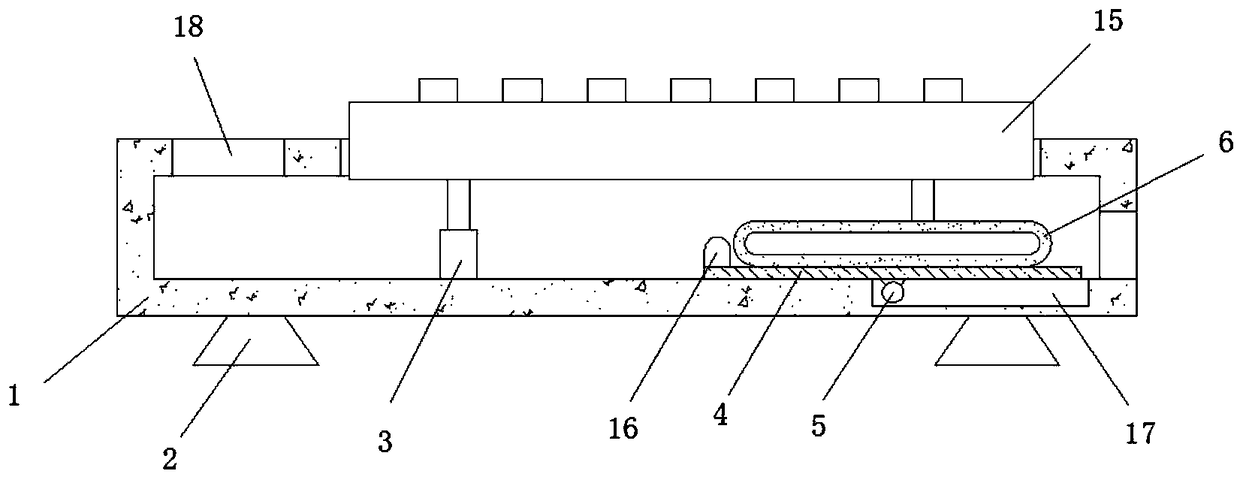 A keyboard with a dust removing function for computer technology development