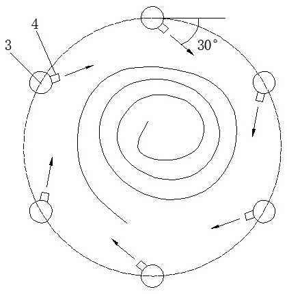 A method for ventilating and removing dust indoors