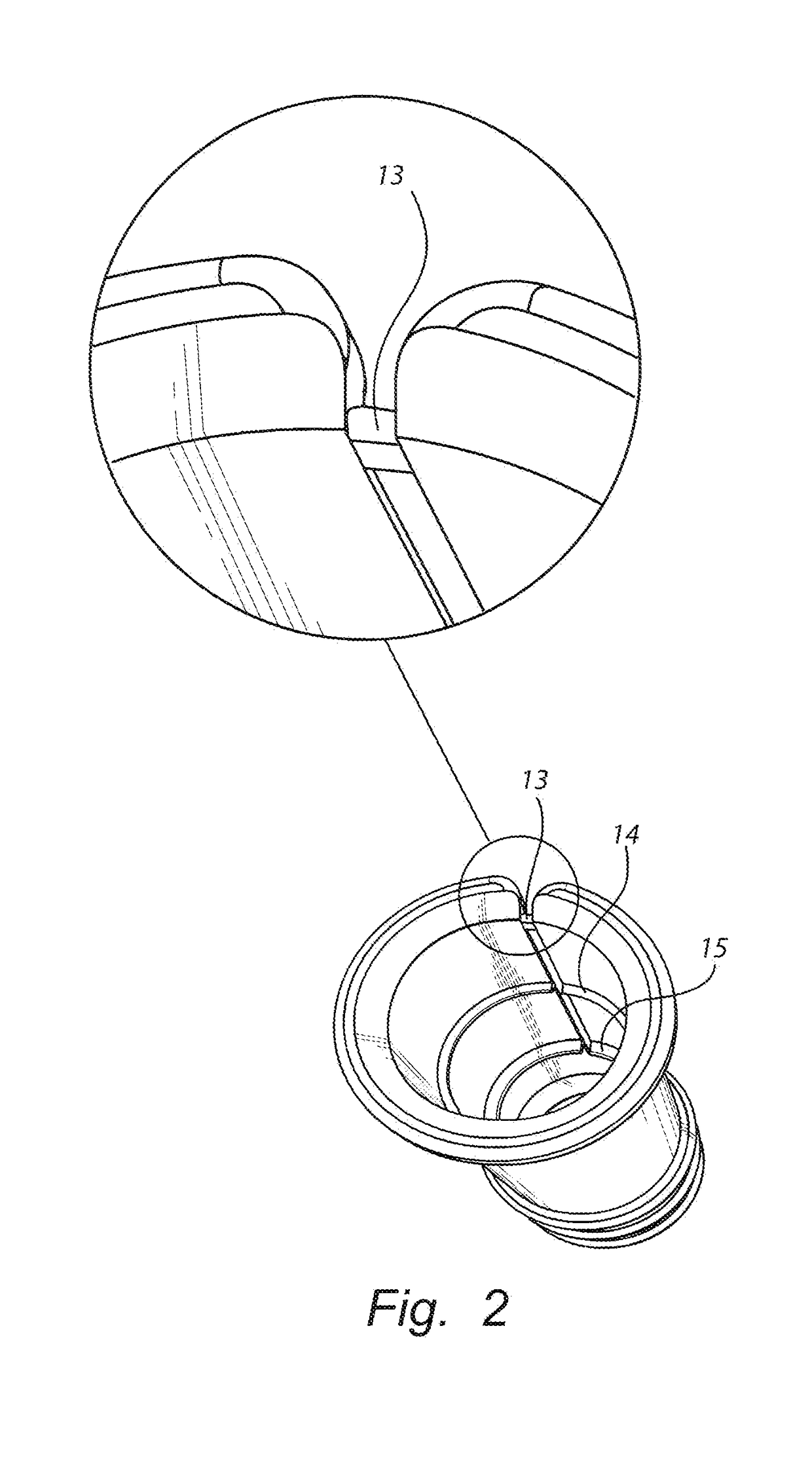 Catheter with partially slitted insertion aid