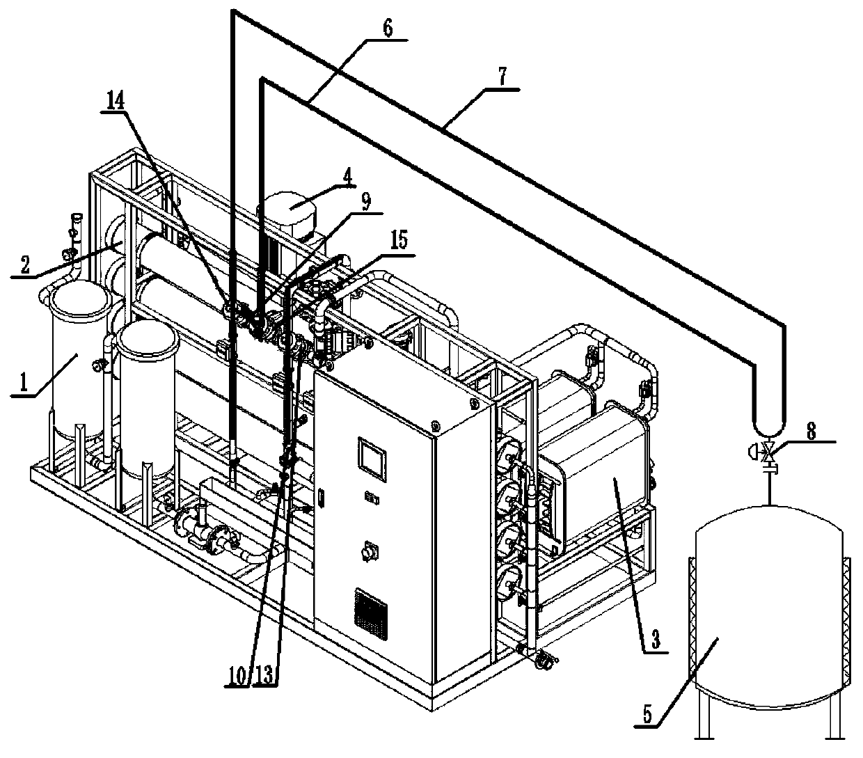 Automatic stable water purifier