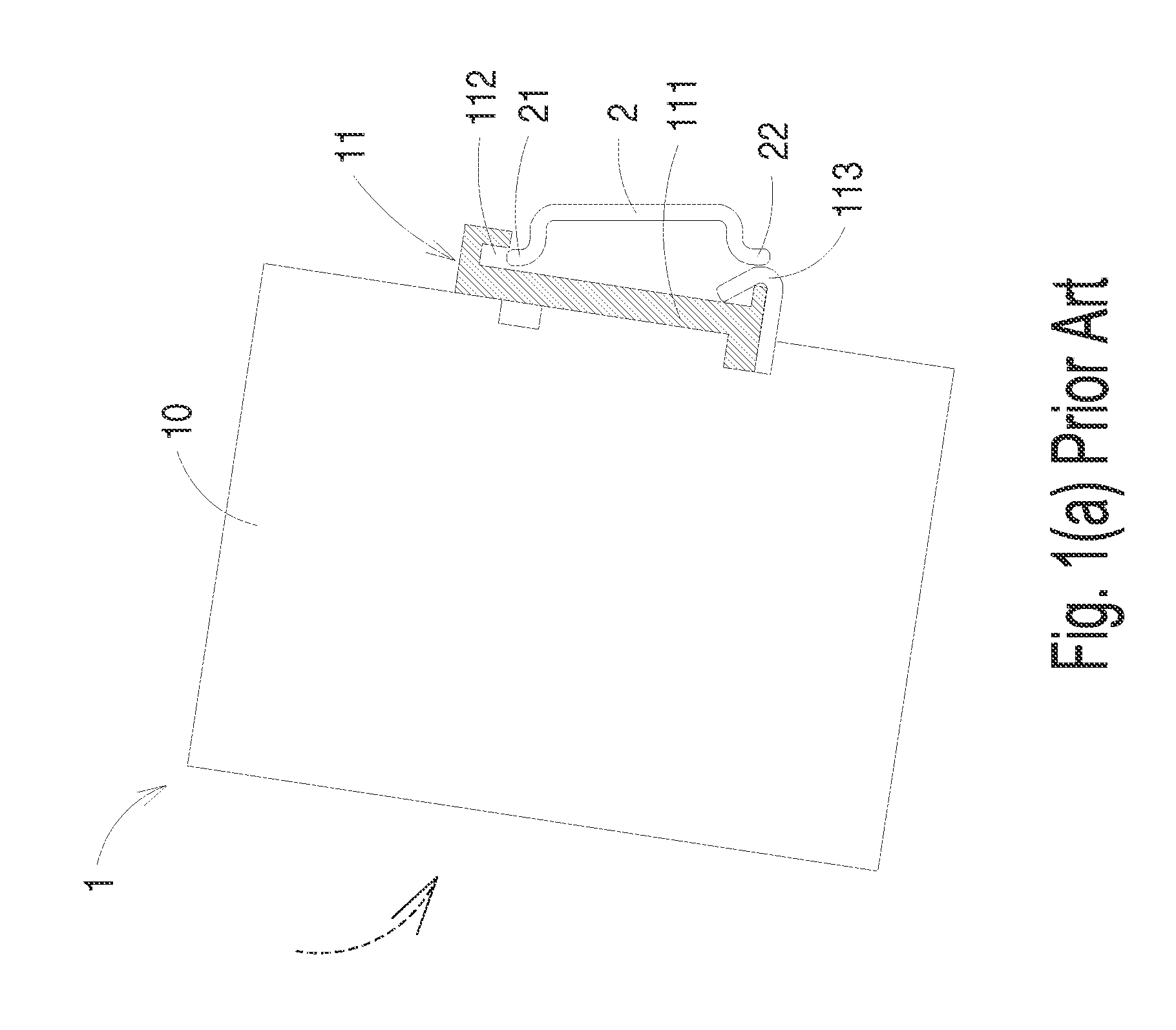 Mechanism of fastening detachable electronic device to din rail