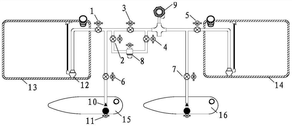 Helicopter fuel pipeline integrated system