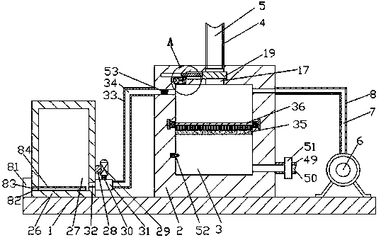 Wastewater treatment device for livestock and poultry farm