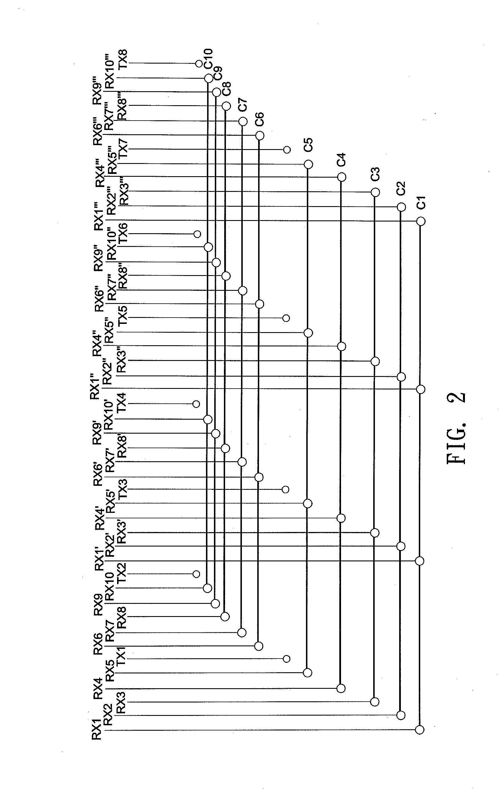 Touch-sensing structure and touch-sensitive device