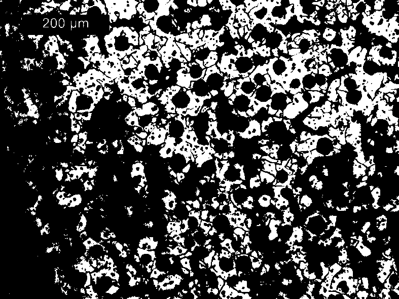 A kind of medium silicon molybdenum niobium ductile iron material and preparation method thereof