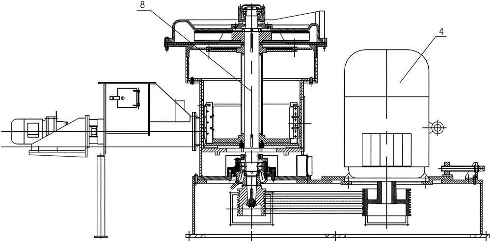 Powder depolymerization and dispersing machine