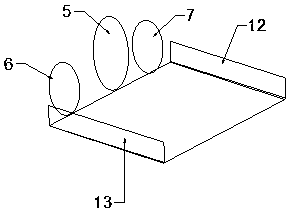 Automatic feeding device for steel structure