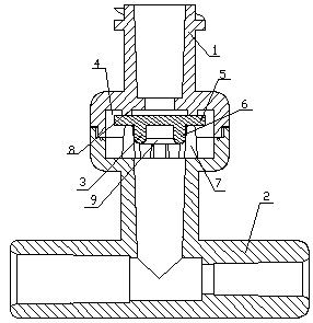 Check valve of infusion pump