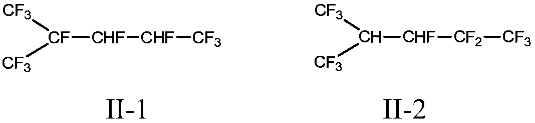 Method for preparing branched perfluorohexane