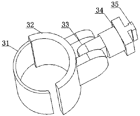 Auxiliary device used for pig castration