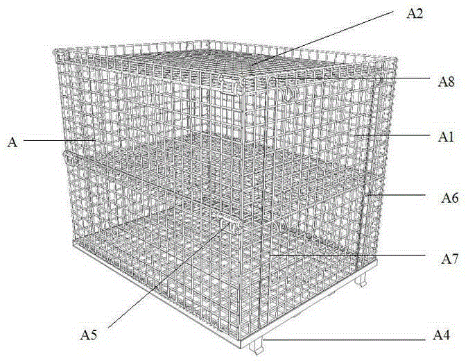 Marine transshipment system and method for catching fresh and live shellfish