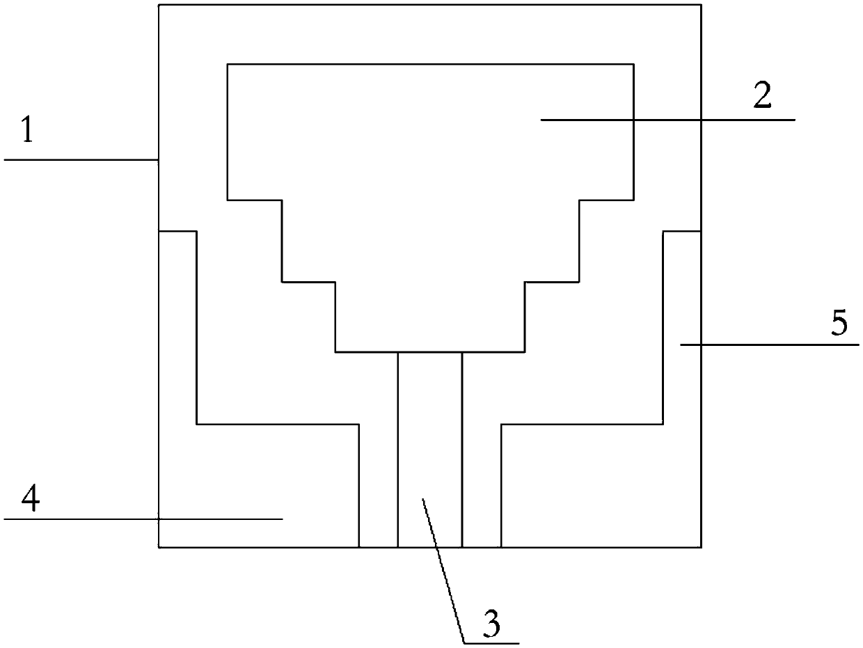 Small coplanar waveguide fed broadband antenna