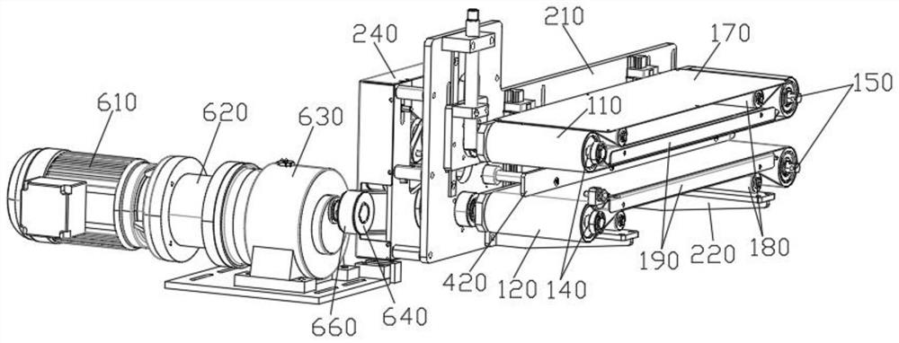 Efficient adjustable discharging device