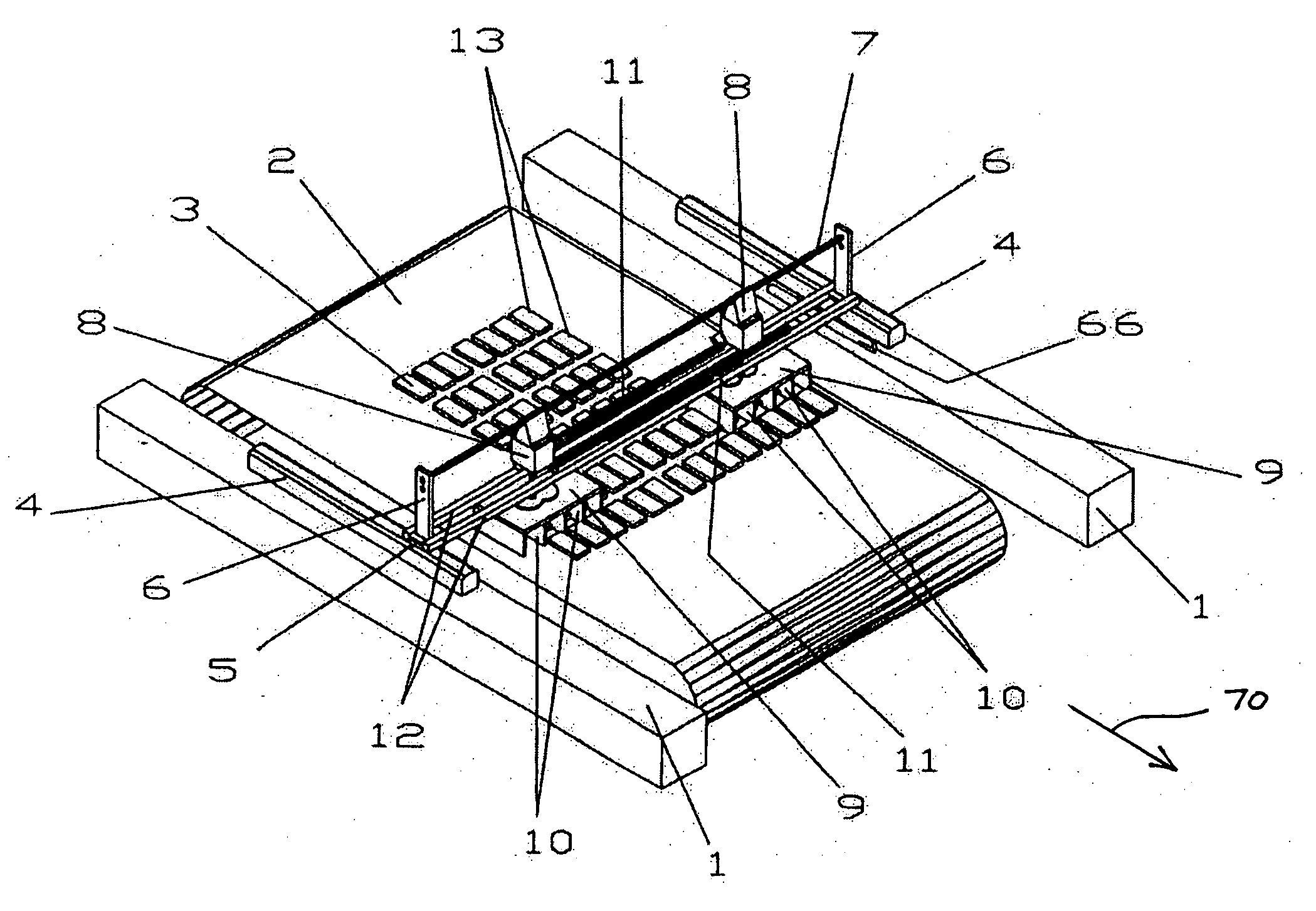 Automatic grouping system for food products