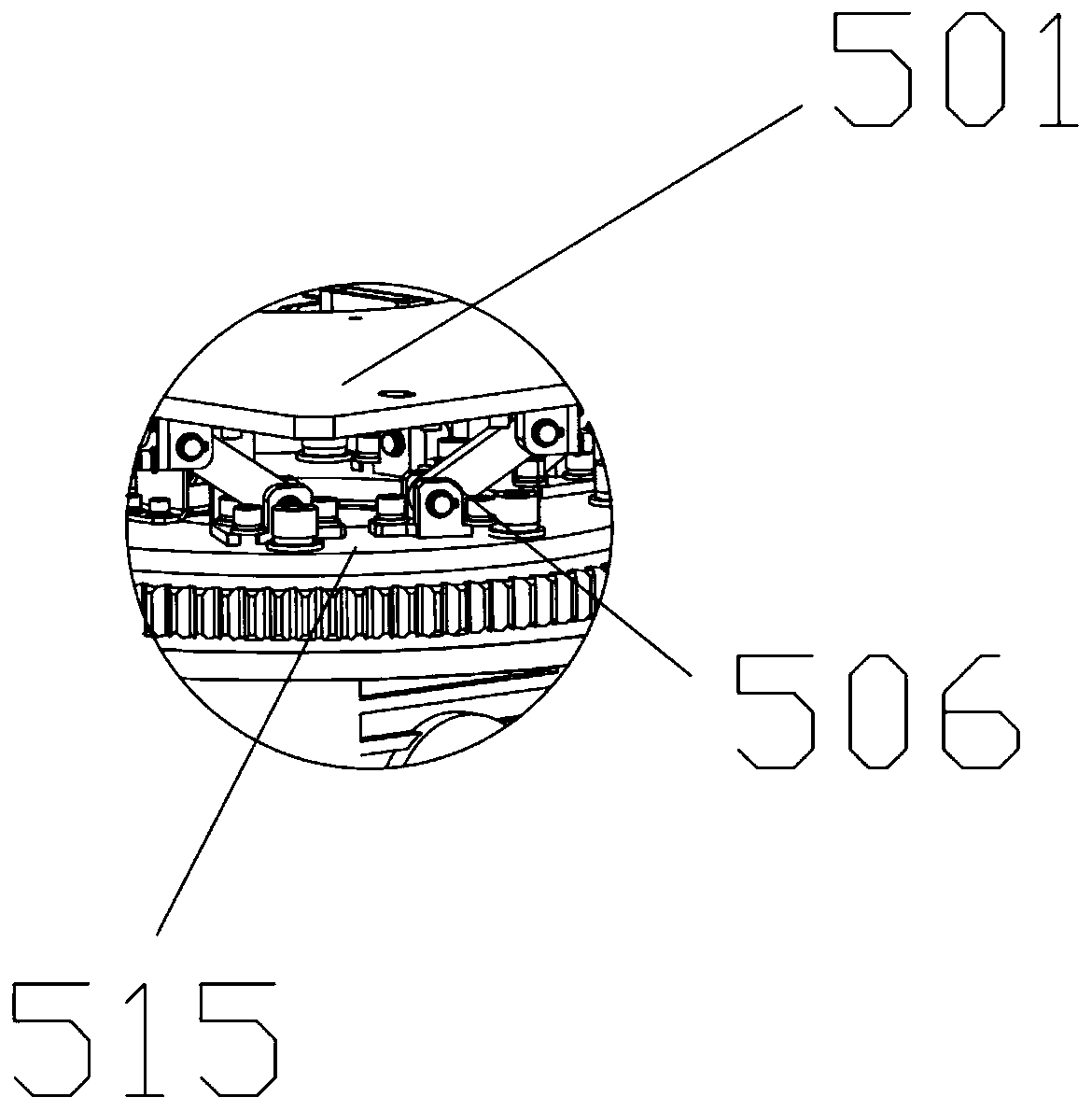 Vibration attenuation type intelligent automated guided vehicle and transportation method thereof