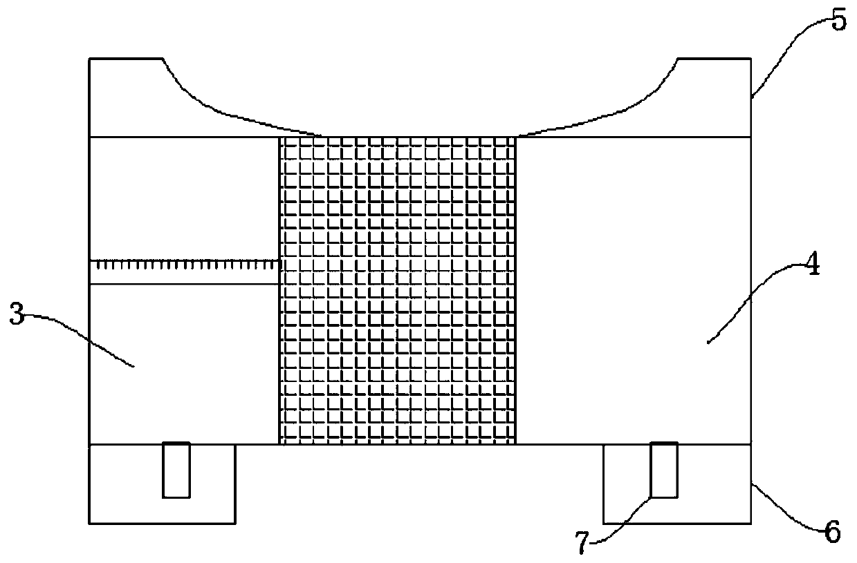 Short-fiber rove and filament positioning collector for composite yarn spinning and application thereof