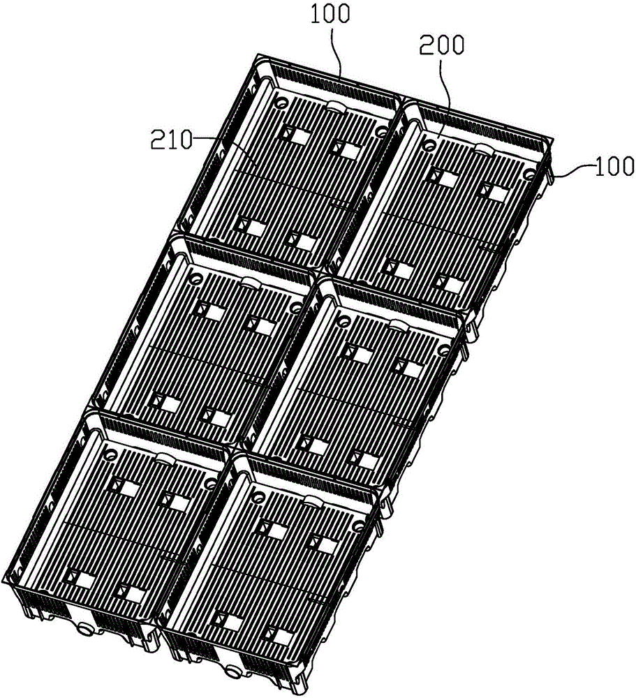 Combined plant planting box and planting module