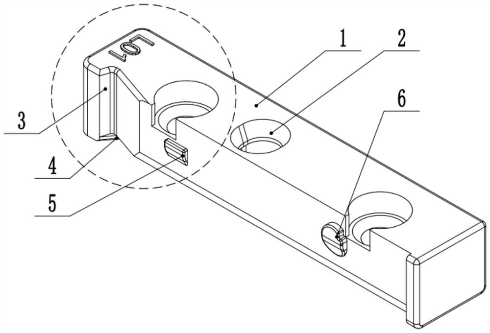 Drawer quick connecting piece