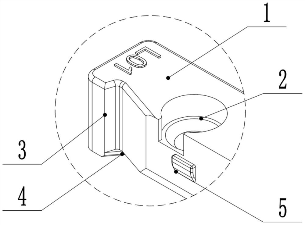 Drawer quick connecting piece