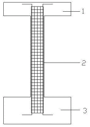 A crack-damage controllable frp grid reinforced high durability reinforced concrete column structure