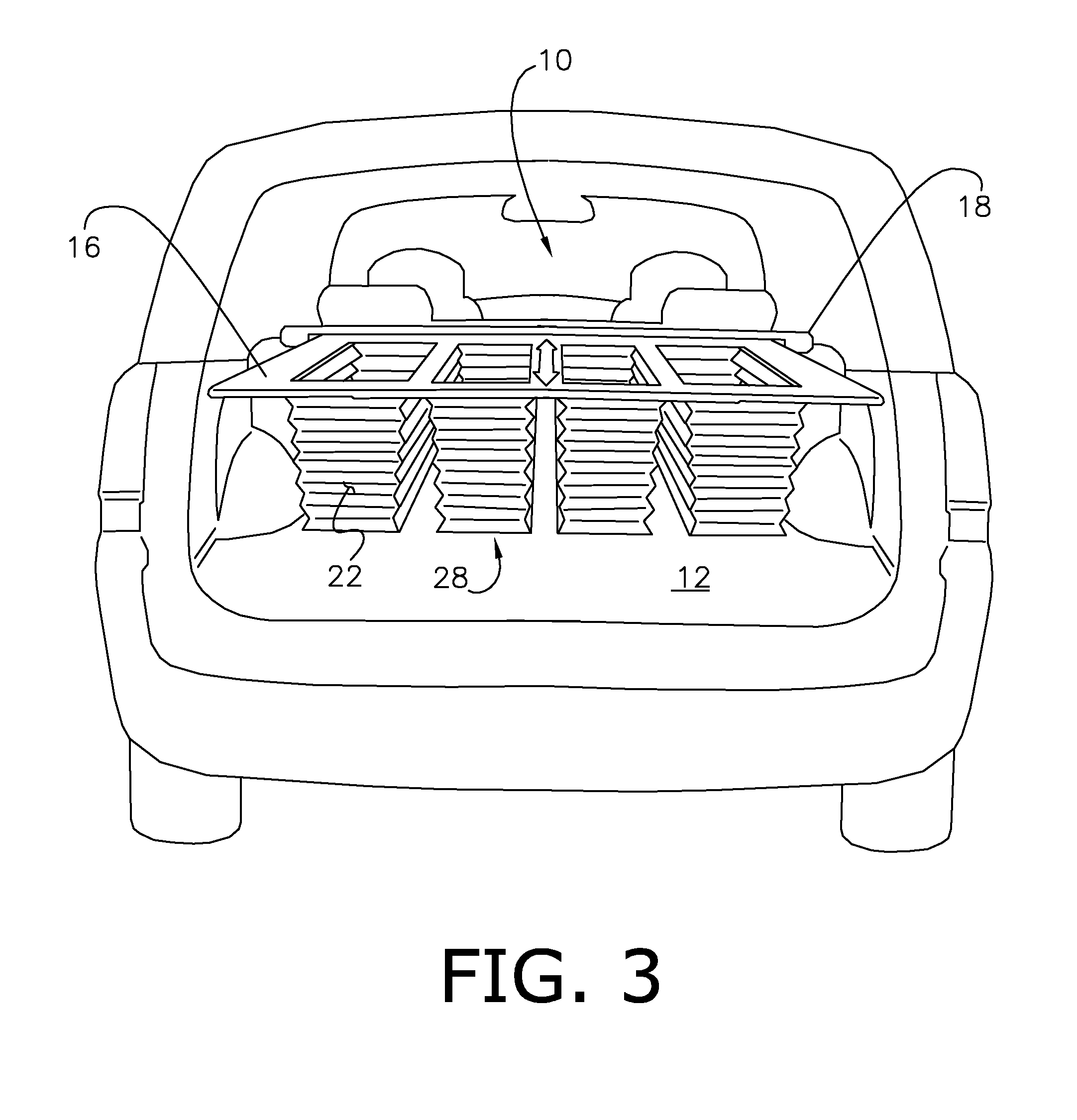 Cover having collapsible storage bins