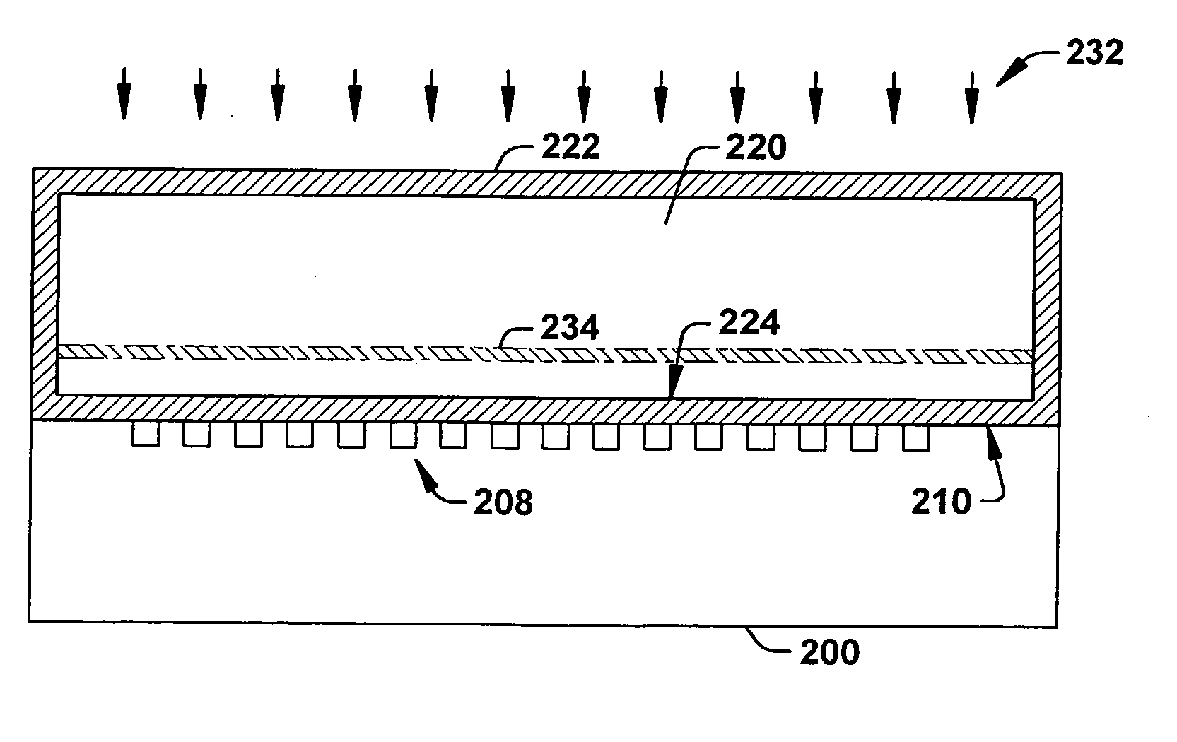 SOI wafer with cooling channels and a method of manufacture thereof