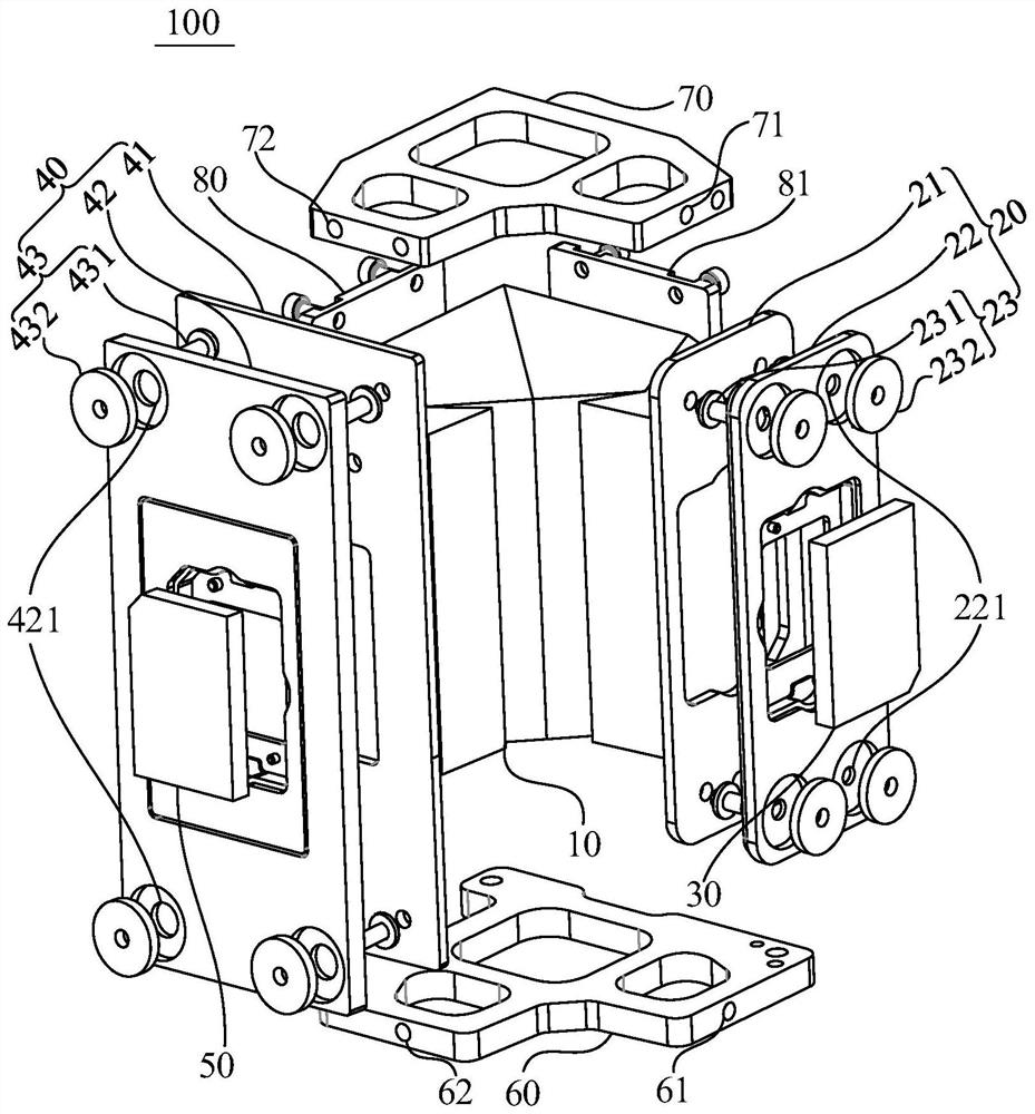 Prism assembly and projection device