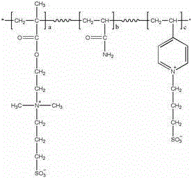 Preparation method for amphoteric ion copolymer for well drilling fluid