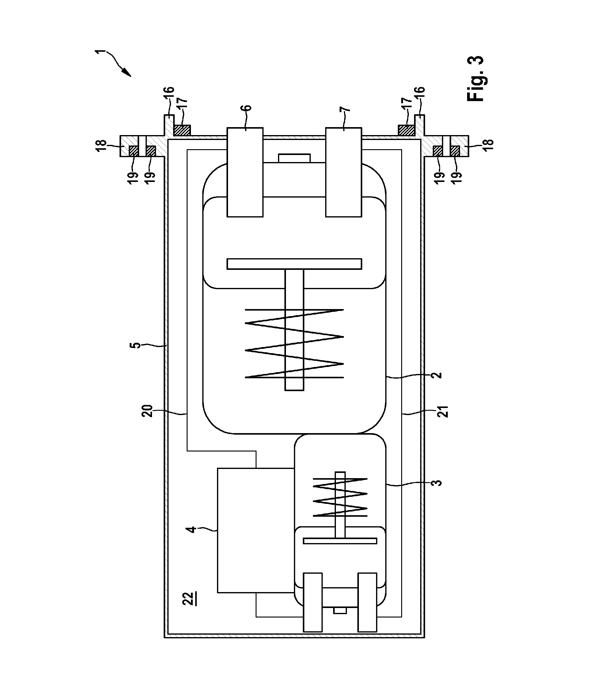 Precharging unit for a battery interruption unit