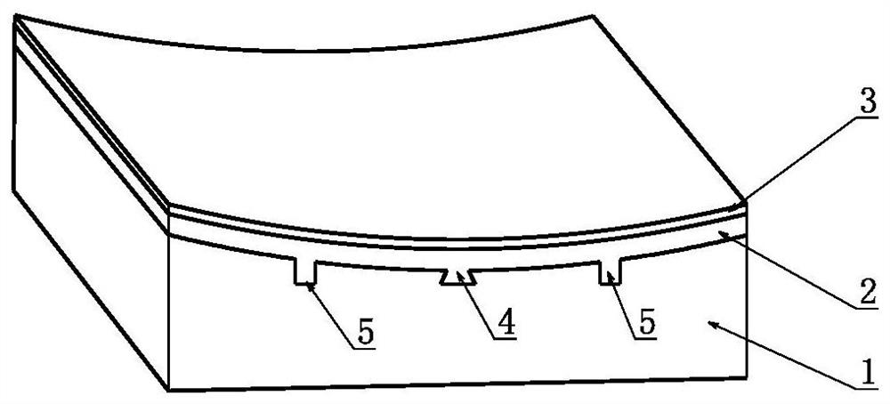 Large generator set bearing alloy casting and welding matching method