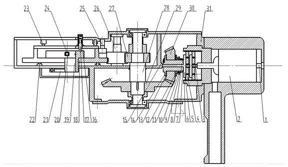 Electric pipe wrench for threaded connection of reinforcing steel bar and connecting sleeve