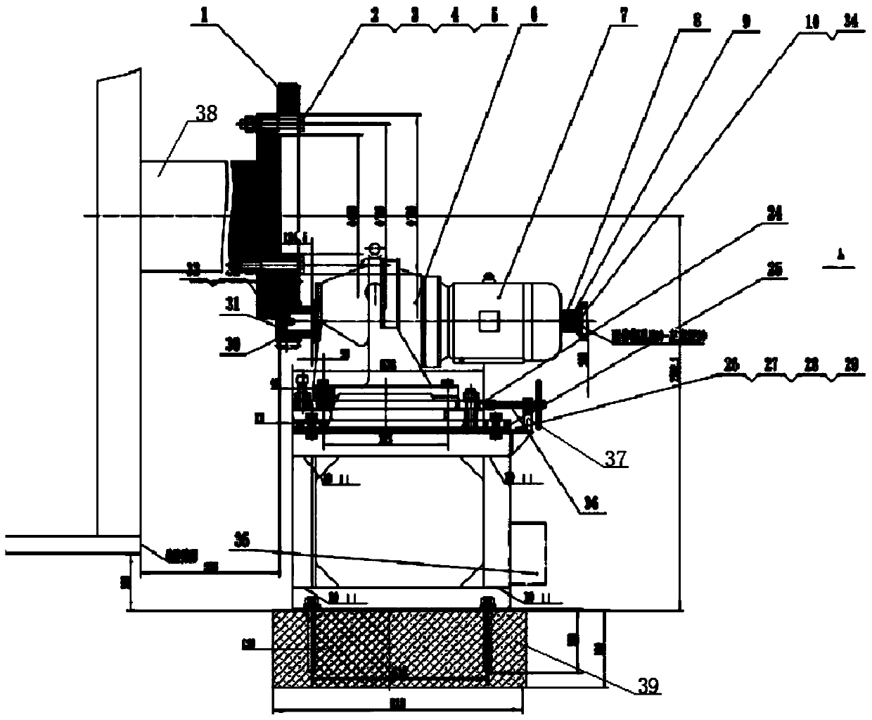 Air compressor jigger convenient to operate