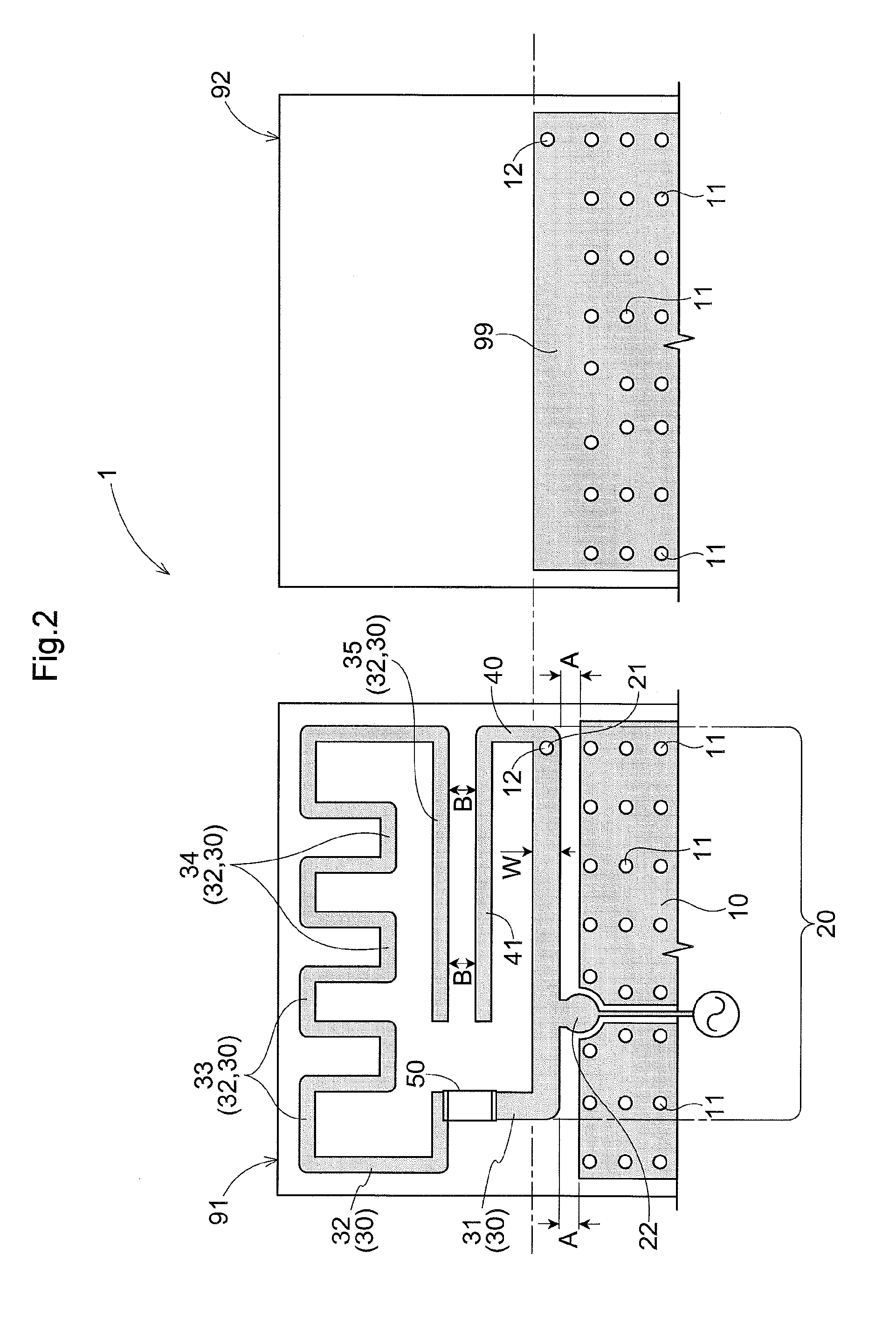 Antenna Device, Transmitter Module Using the Antenna Device, and Location Identifying System Using the Transmitter Module