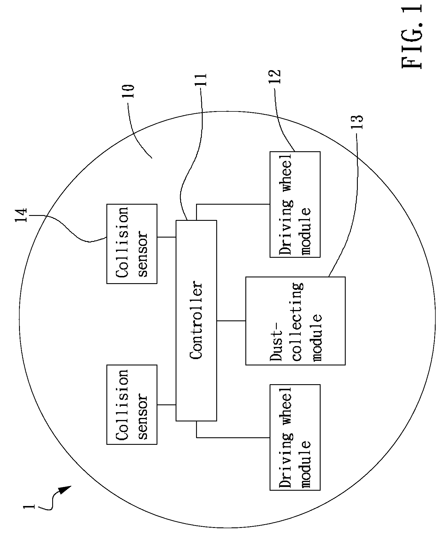 Robotic vacuum cleaner