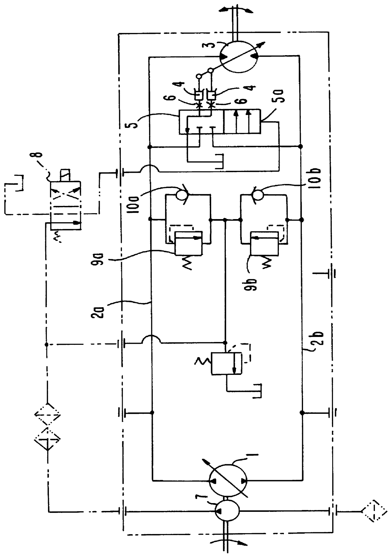 Hydrostatic transmission system