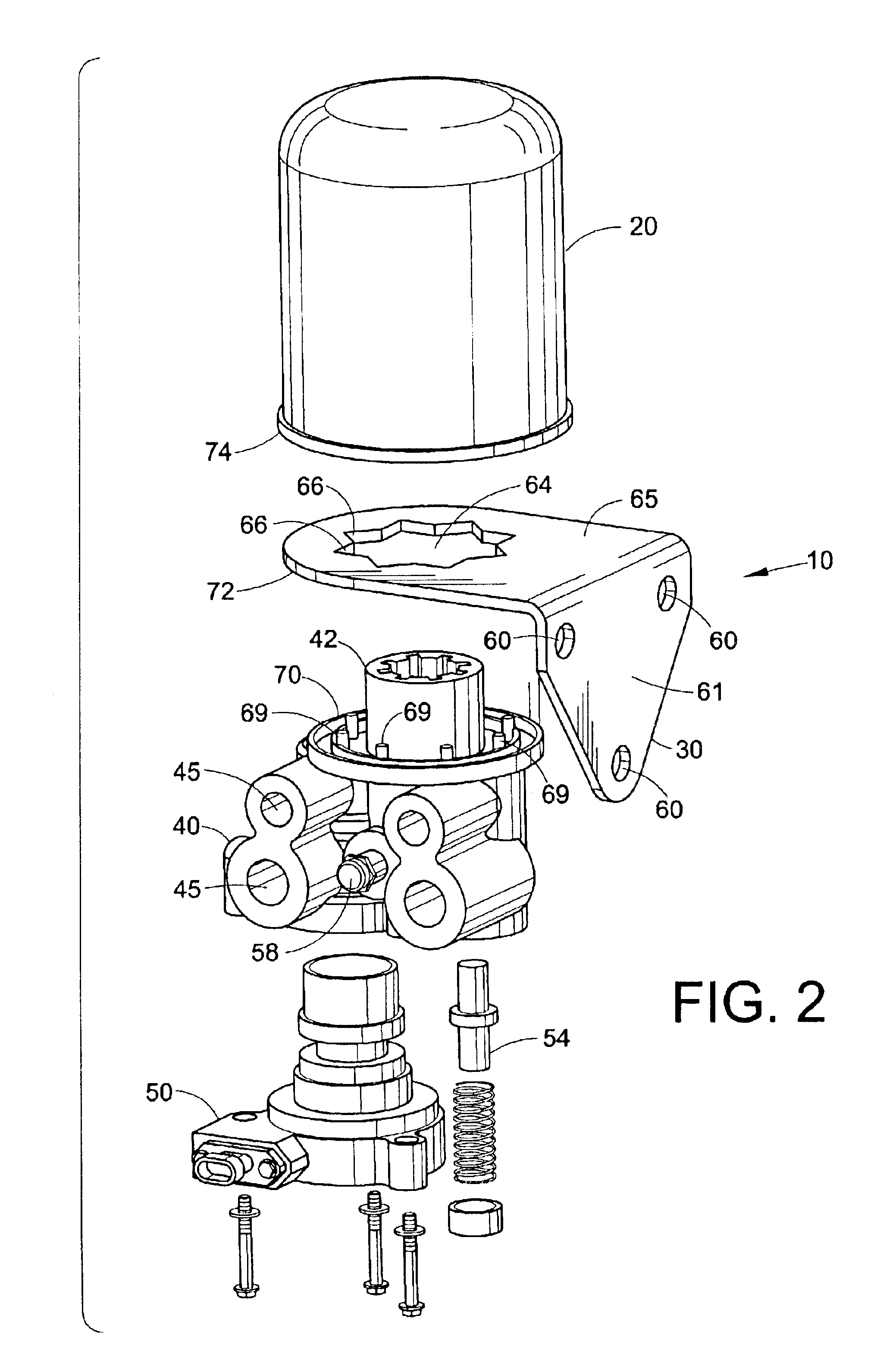 Remote purge drying unit for compressed gas