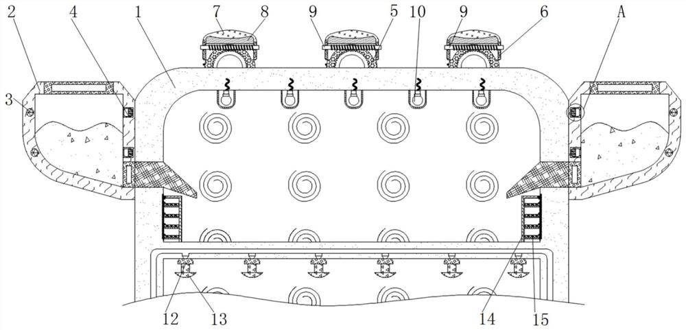 Energy-saving constant-temperature breeding room for solving failure to achieve automatic feeding and water supply