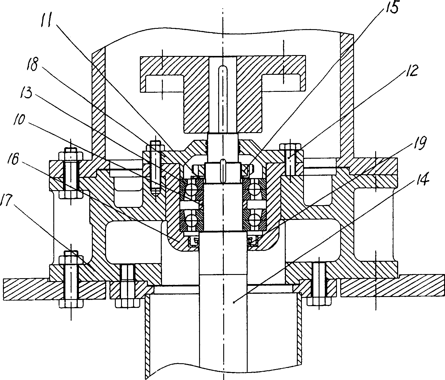 Rotor axial regulator