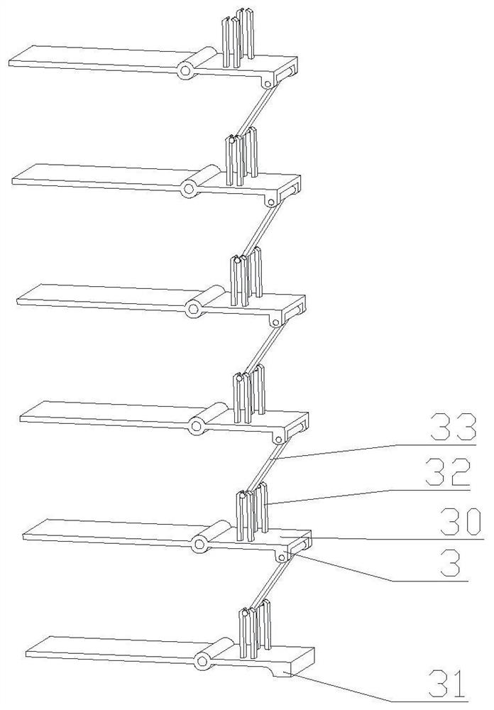 A fall prevention device for building components used in building construction