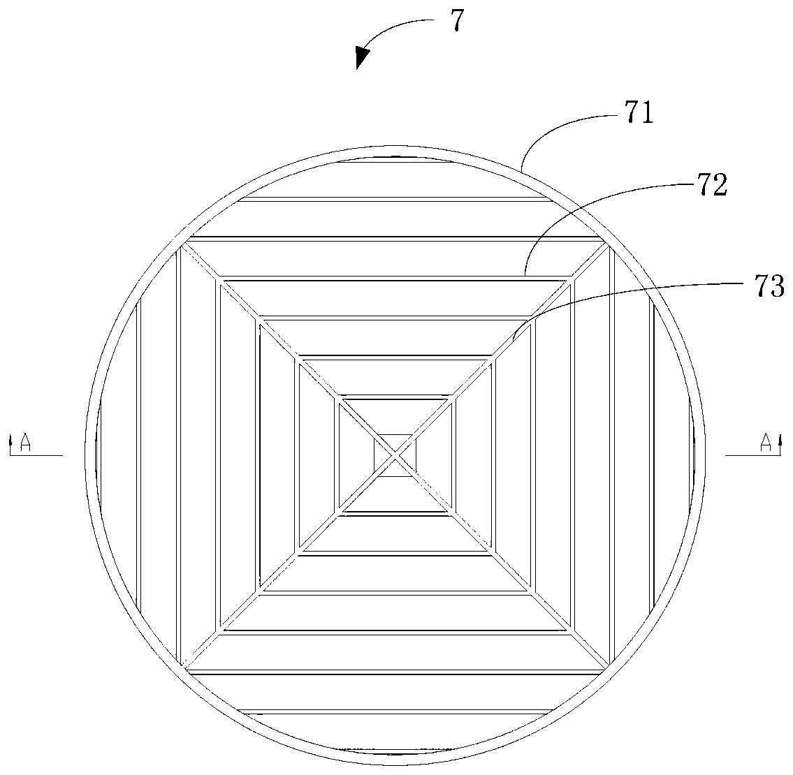 Settler for accelerating settlement of oil slurry catalyst particles