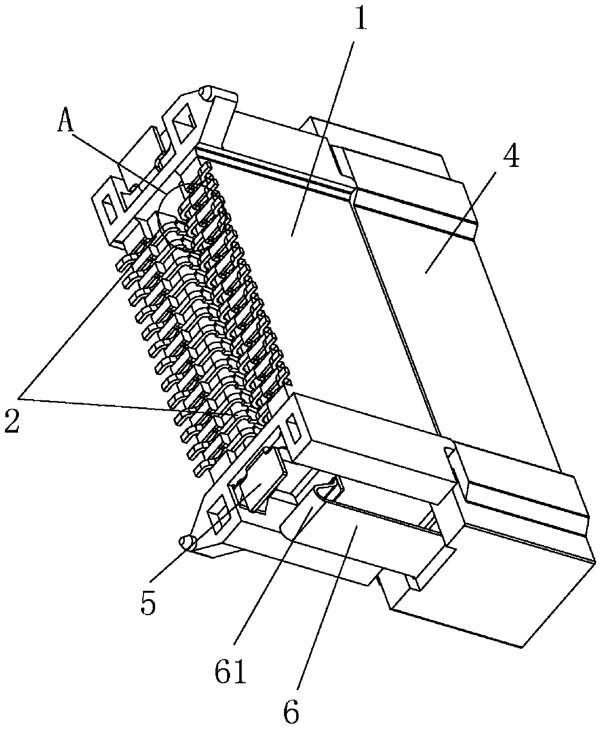 Anti-vibration conductive connector