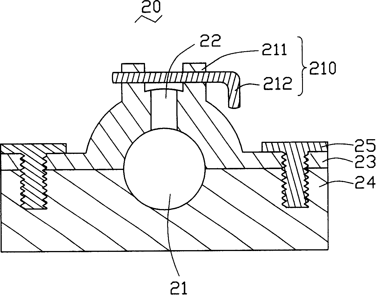 Temperature measuring device and heat tube measuring system